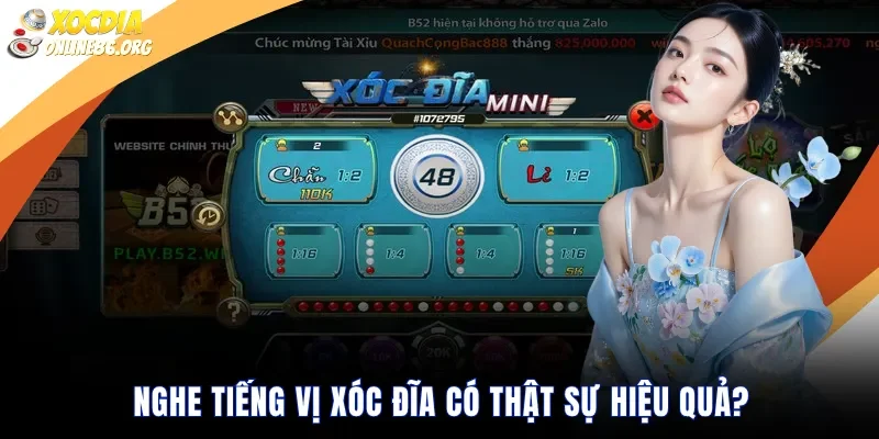 Nghe Tiếng Vị Xóc Đĩa Có Thật Sự Hiệu Quả
